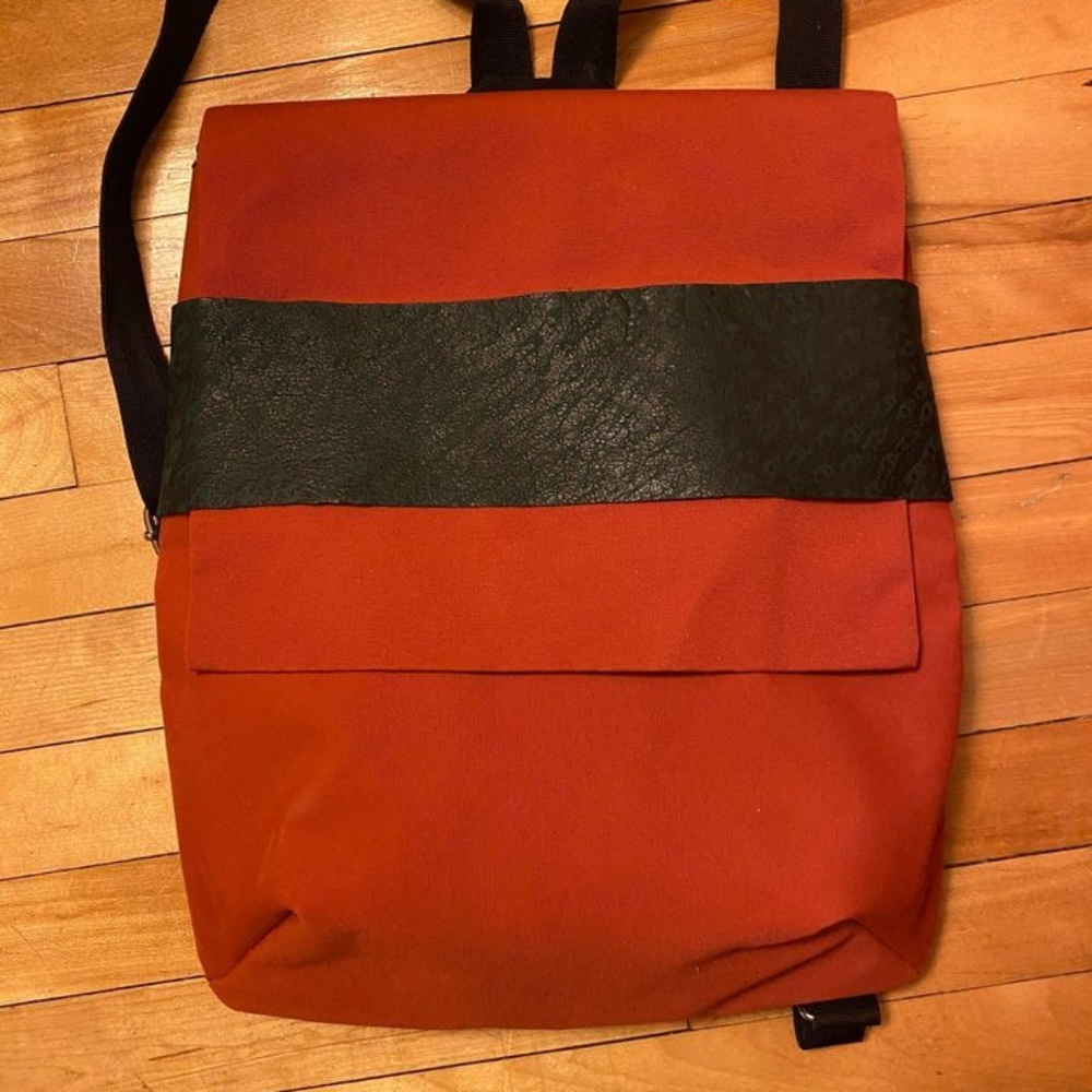 little red backpack